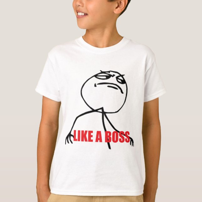 T-SHIRT COMME UN PATRON (Devant)