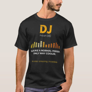T-shirt Comme une personne normale seulement Way Musique G