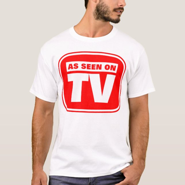 T-shirt Comme vu à la TV (Devant)