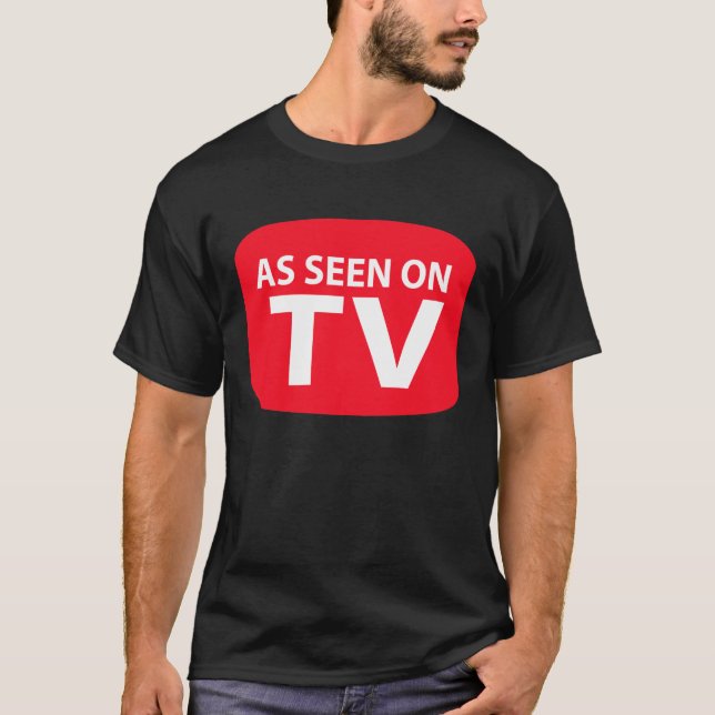 T-shirt Comme vu à la TV (Devant)