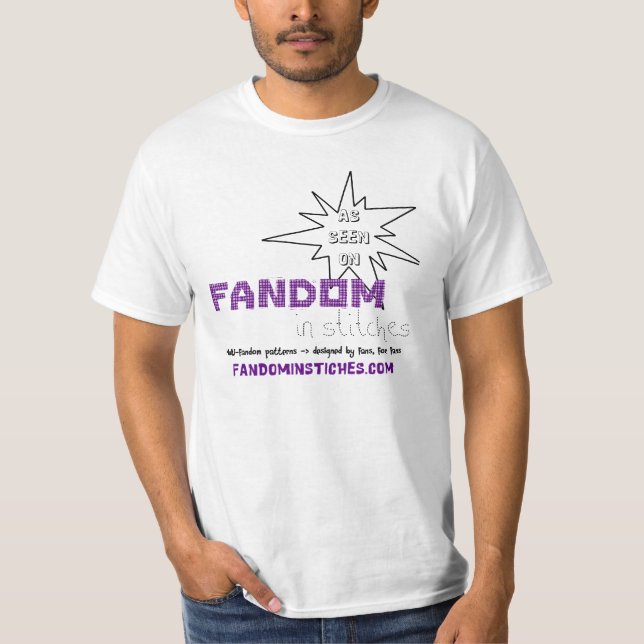 T-shirt Comme vu sur le Fandom dans les points (Devant)
