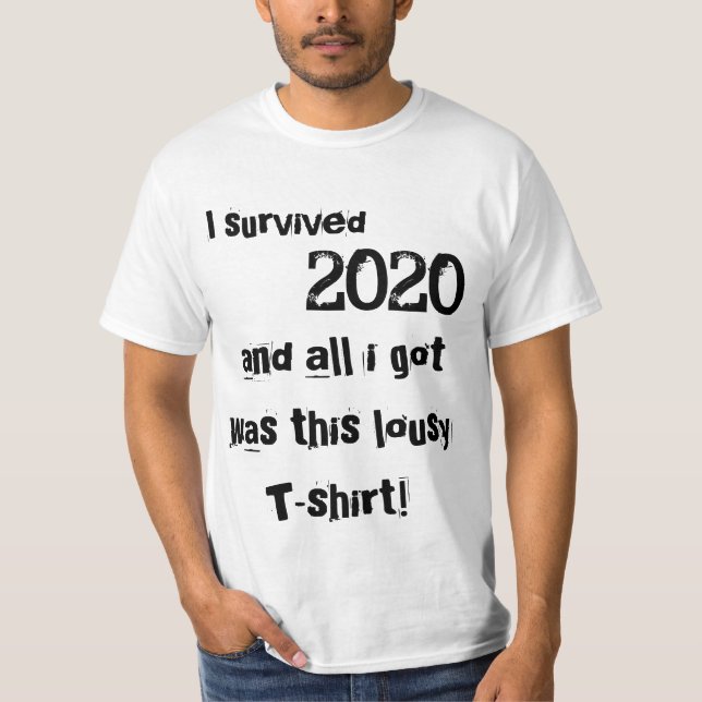T-shirt commémoratif 2020 (Devant)