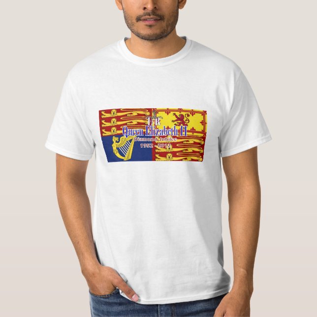 T-shirt commémoratif de jubilé de diamant (Devant)