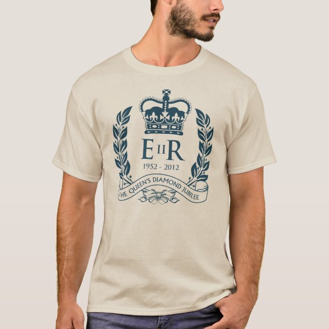 T-shirt commémoratif de jubilé de diamant (Devant)