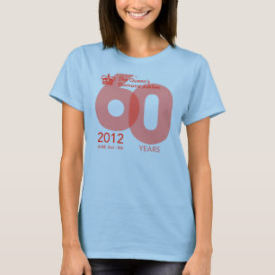 T-shirt commémoratif de jubilé de diamant [bloc]