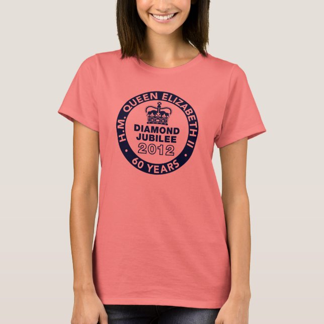 T-shirt commémoratif Jubilé de diamant (Devant)
