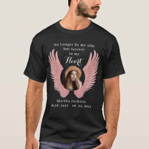 T-shirt commémoratif photo et ailes-anges