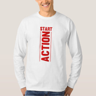 T-shirt Commencer l'action : Commencer le voyage