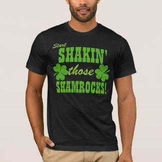 T-shirt Commencez à secouer ces shamrocks !