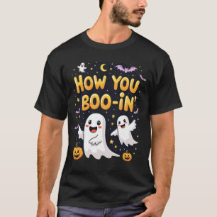 T-shirt Comment Booin Halloween Famille Correspondance