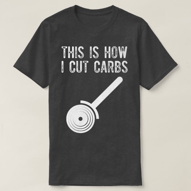 T-shirt Comment Couper Les Carbes Drôle Pizza Fromage Love (Design devant)