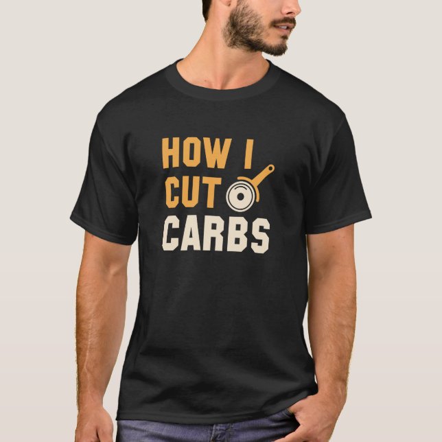 T-shirt Comment couper les cartons (Devant)