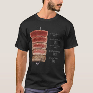 T-SHIRT COMMENT CUIRE STEAK