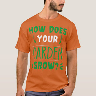 T-shirt Comment cultive ton jardin