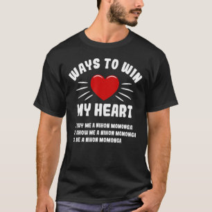 T-shirt Comment Gagner Mon Coeur Nihon Momonga Animal Meme