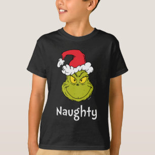 T-shirt Comment Grinch Stol Christmas   Naughty Grinch