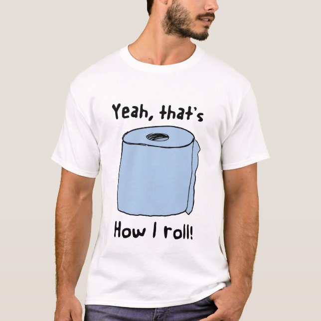 T-shirt Comment je roule la chemise (Devant)