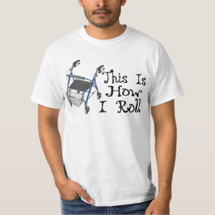 T-shirt Comment je roule le marcheur
