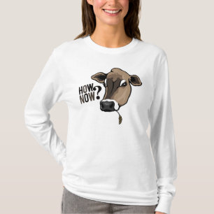 T-shirt Comment maintenant vache Brown ?