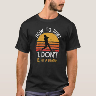 T-shirt Comment ne pas frapper un doigt pour un amour de b