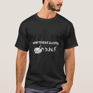 T-shirt Comment Sortir Une Lotus Racing Car Drôle Plaisant