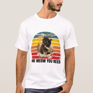 T-shirt comment vous avez besoin d'argent - chat gangsta