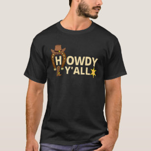 T-shirt Comment Y'all Country Cowgirl Boots