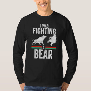 T-shirt Commerçant Drôle Taureau Haussier Crypto Je Me Bat