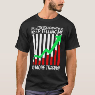 T-shirt Commerce cool Pour Hommes Femmes Stock Marché Tr