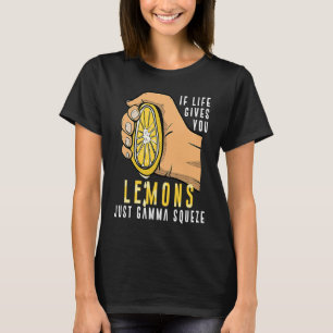 T-shirt Commerce Si la vie vous donne citrons juste Gamma 