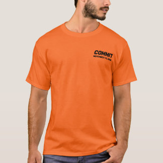 T-shirt COMMETTEZ, le 14 novembre 2010