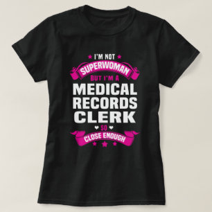 T-shirt Commis aux dossiers Médicales
