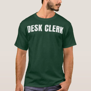 T-shirt Commis de bureau Funny Titre de l'emploi Professio