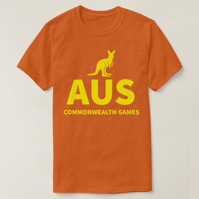 T-shirt Commonwealth Games Australie (Design devant)
