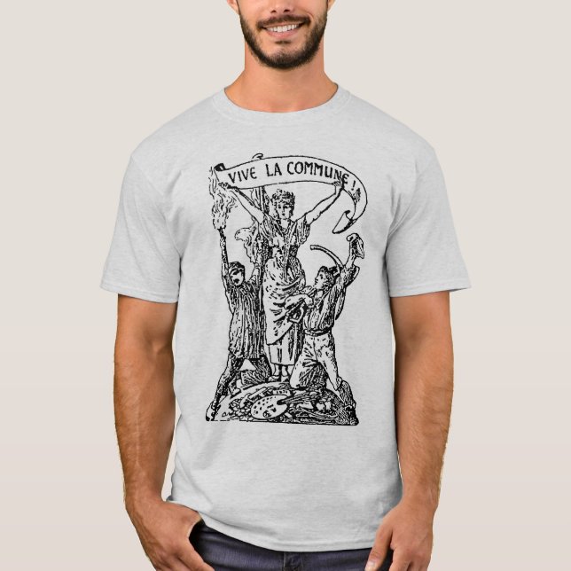 T-shirt Commune de La de Vive (Devant)