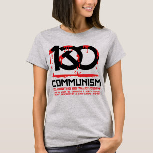 T-shirt Communisme, célébrant 100 millions de morts