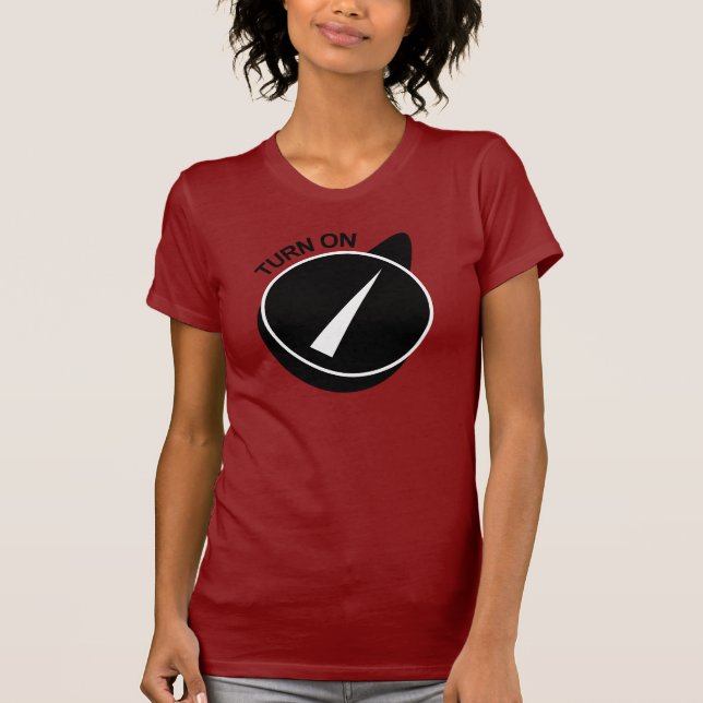 T-shirt Commutateur de BMM TurnOn (Devant)