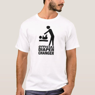 T-shirt Commutateur officiel de couche-culotte