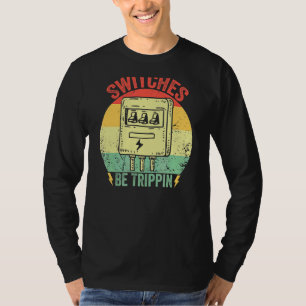 T-shirt Commutateurs être Trippin Vintage Electrician Fuse