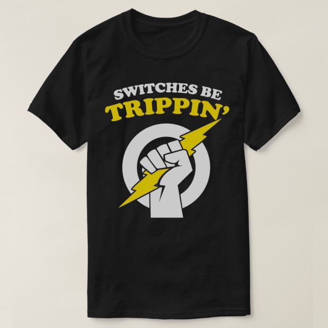 T-shirt Commutateurs Trippin Electrician Commutateurs Trip (Design devant)
