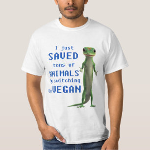 T-shirt Commutez au végétalien