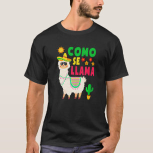 T-shirt Como Se Llama Drôle De Cinq Mai Mexicain Enfants F