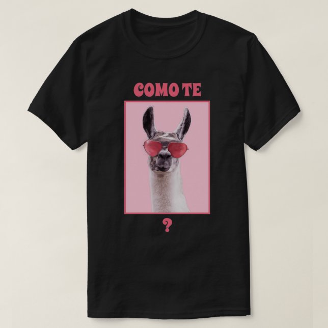 T-shirt Como te llama (Design devant)