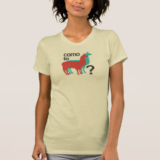T-shirt Como te llamas ?