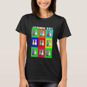 T-shirt Como te Llamas Professeur Espagnol Drôle Apprenant