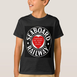 T-shirt Compagnie aérienne de littoral logo ferroviaire d