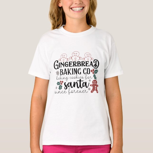 T-shirt Compagnie de Biscuit de Noël (Devant)