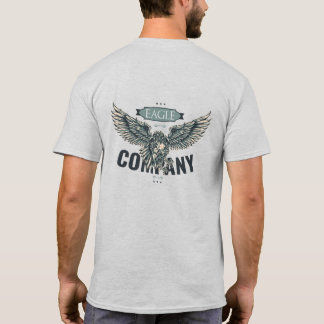 T-shirt Compagnie Retro Eagle Design Américain