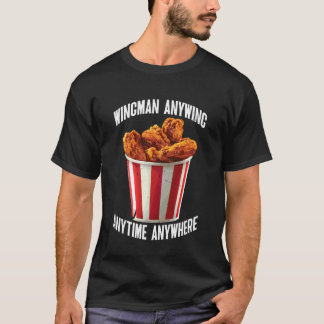 T-shirt Compagnon de vol Anywing à tout moment et en tout