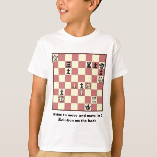 T-shirt Compagnon d'échecs dans 2 le puzzle #6